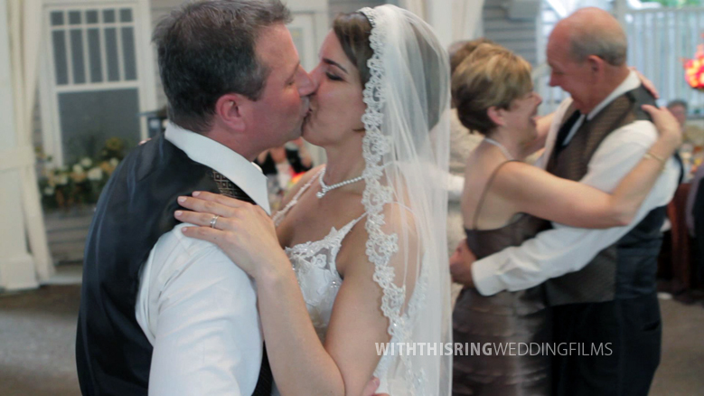 Stephanie and Chris, wedding video at CJs off the Square in Franklin, TN