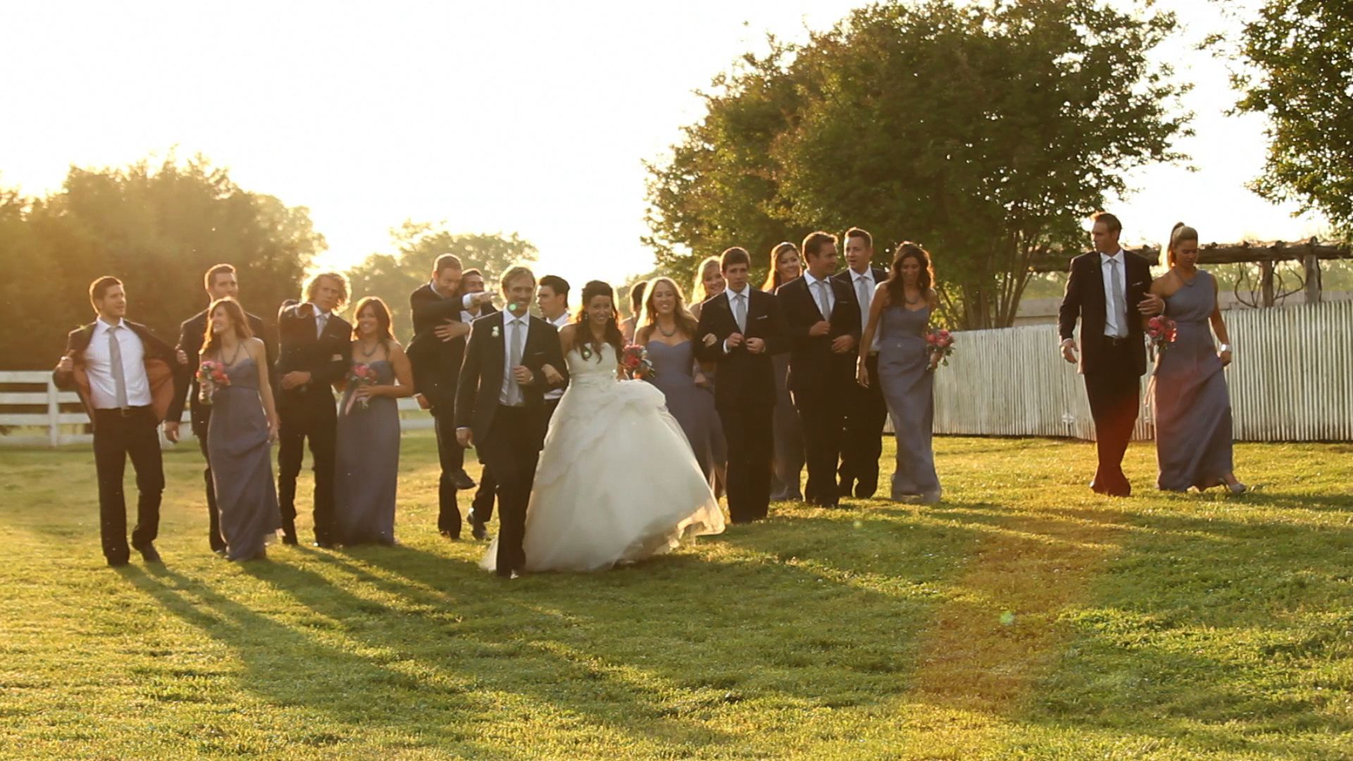 Lauren and Dustin's wedding videography in Nashville, TN